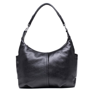 Genuine LeatherTote Style Messenger Handbag