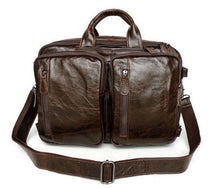 Load image into Gallery viewer, Multi-Function Genuine Leather Men&#39;s Backpack