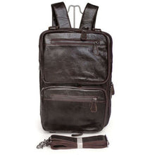 Load image into Gallery viewer, Multi-Function Genuine Leather Men&#39;s Backpack