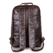 Load image into Gallery viewer, Real Leather Unisex Vintage Style Daily Backpack