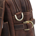 Load image into Gallery viewer, Mens Messenger Leather Bag