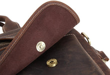 Load image into Gallery viewer, Mens Messenger Leather Bag