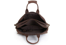 Load image into Gallery viewer, Mens Messenger Leather Bag