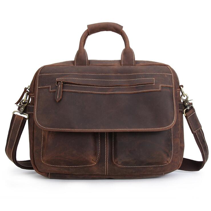 Mens Messenger Leather Bag