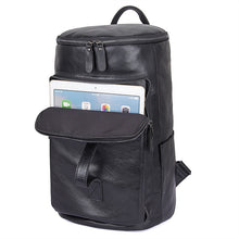 Load image into Gallery viewer, 17inches Genuine Leather Vintage Casual Backpack