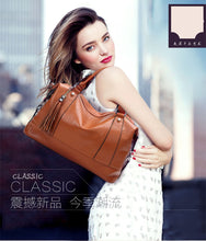 Load image into Gallery viewer, Genuine Cow Leather Women&#39;s handbag