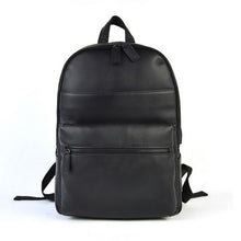 Load image into Gallery viewer, Men&#39;s Genuine Leather Backpack with USB Ear Plug Hole