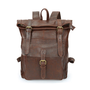 Classic Leather Backpack