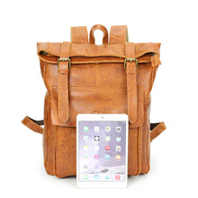 Load image into Gallery viewer, Classic Leather Backpack