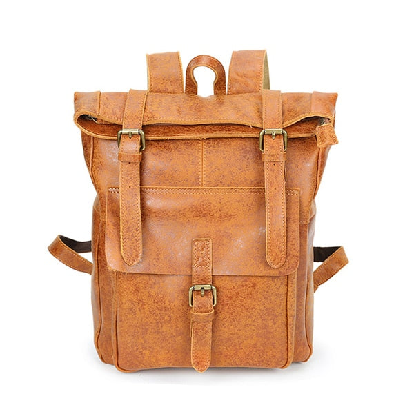 Classic Leather Backpack