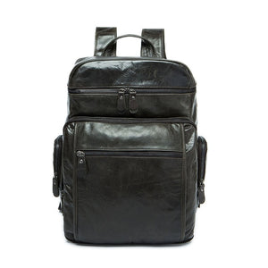 High-Grade Genuine Cow Leather Backpack