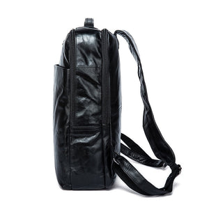 First Layer Cowhide Men's Laptop Backpacks