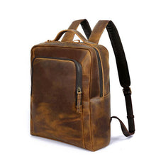 Load image into Gallery viewer, Retro Genuine Leather Backpack