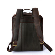 Load image into Gallery viewer, Retro Genuine Leather Backpack