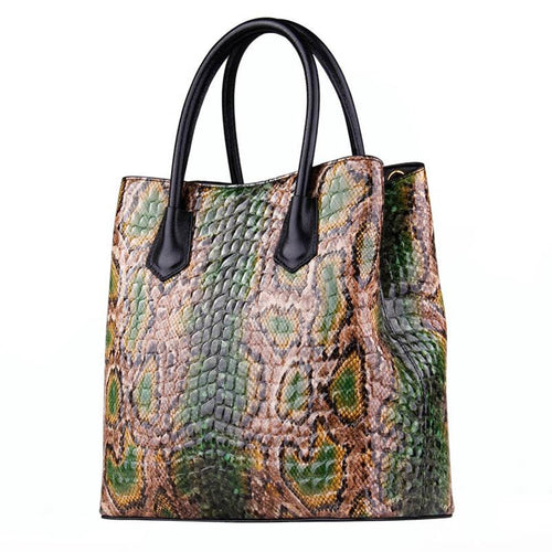 Python Pattern Handbag for Women