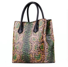 Load image into Gallery viewer, Python Pattern Handbag for Women